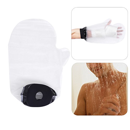 Waterproof Plaster Protector, Adult Transparent Waterproof Hand-poured, FDA Approved,Waterproof Sealed Cast Bandage Protector Wound Fracture Hand Arm Cover for Shower Short Arm