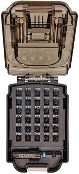Makita E-03084 31 Piece Impact Bit Black Set with Holder - Battery Box view 2