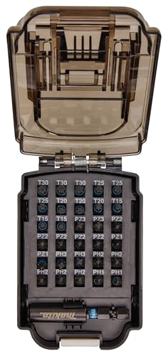 Makita E-03084 Impact Black Bit-Set 31-teilig in Akku-Box, PH, PZ, T Bits 25 mm 2