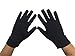 May & Co Police Formal Tuxedo Honor Guard Parade Nylon Cotton Gloves 9.5 inch (Black)