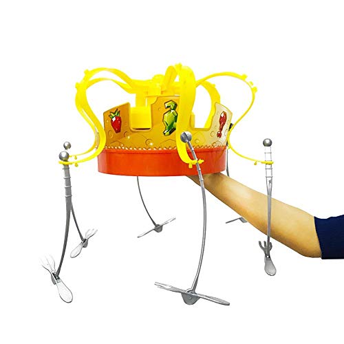 Bulary Crown Food hat Food Game Hat Spinning Crown Snacks Food Party for Kids and Adult Family