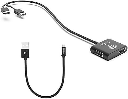 Duo and fireCable USB Power Cable for Fire TV Stick And Other Streaming Media Players (Stream Faster And Declutter Messy TV Cables)