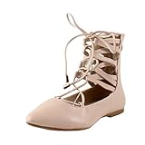 West Blvd Naples Ballet Lace Up Flats