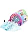 Disney Princess Girls Collapsible Nylon Gift Basket Bucket Tote Bag (One Size, Pink)