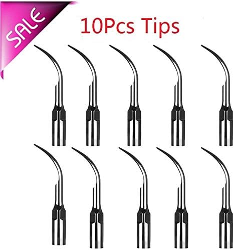 10 pcs Dental Ultrasonic Scaler Scaling Tips GD1 Fit Satelec DTE Ultrasonic Scaler Handpiece