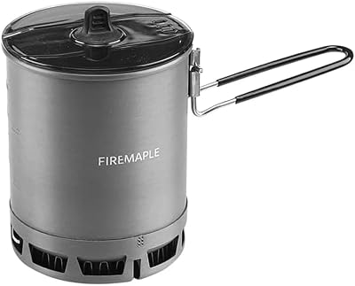 Fire-Maple 600ml G3 Petrel Ultralight Camping Pot 162g Foldable Heat Exchanger
