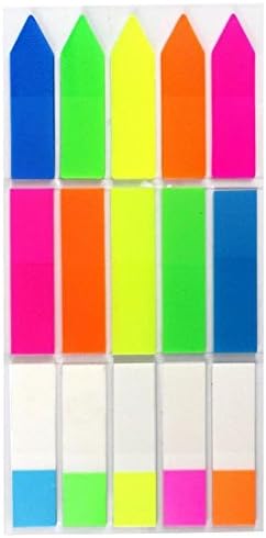 Hbtop 3 Sets Sticky Notes Index Tabs Paper Marks Arrow Shape