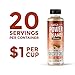 Omega PowerCreamer - Cinnamon Keto Coffee Creamer with MCT Oil - with Grass-fed Ghee, Organic Coconut Oil, Stevia - Liquid Butter Blend - Paleo, Ketogenic, Sugar Free, 10 fl oz (20 servings)