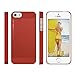 iPhone SE case, elago [Outift Matrix][Red] - [Premium Hybrid Construction][Diamond-Cut Aluminum][Spark Design Award] - for iPhone SE/5/5S