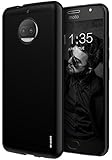 Moto G5S Plus Case, As-Guard Ultra [Slim Thin] Flexible TPU Gel Rubber Soft Skin Silicone Protective Case Cover For Motorola Moto G5S Plus (Black)