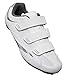 Tommaso Pista 100 SPD & Peloton Shoes for Women—2 in 1—Road Bike & Indoor Cycling Shoes for Both Delta & SPD Cleats—Peloton Bike Accessories—No Cleats—White—Size 7US—37EU