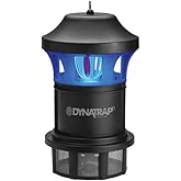 DynaTrap DT1775 1 Acre Mosquito & Flying Insect Trap – Kills Mosquitoes, Flies, Wasps, Gnats, & Other Flying Insects - Bug Zapper Alternative - Black