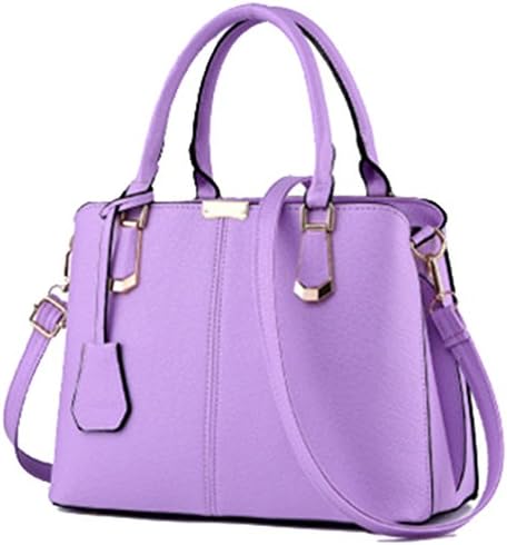 Seaoeey Womens Purses and Handbags Ladies Designer Satchel Tote Bag Shoulder Bags Purple