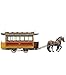 Innovative 3D-Puzzle - HORSE-DRAWN TRAM - Old transport series by Clever Paper