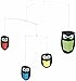 Flensted Mobiles The Wisest Owls Hanging Mobile - 18 Inches Cardboard