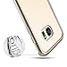 Galaxy S7 Edge Case, Caseology [Skyfall Series] Transparent Clear Slim Protective Scratch Resistant Air Space Technology for Samsung Galaxy S7 Edge (2016) - Gold