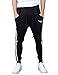 Yong Horse Men's Casual Sweatpants Striped Close Bottom Skinny Gym Joggers Pants