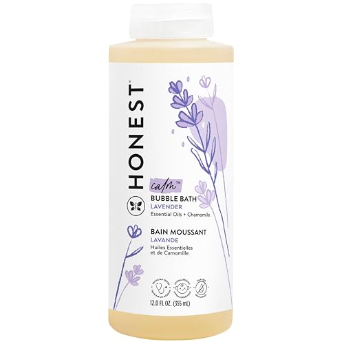 The Honest Company Bubble Bath, Hypoallergenic, Lavender Calm, 12 fl oz