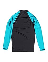 Quiksilver Hombre - Lock Up de manga larga Rash Chaleco Rashguard