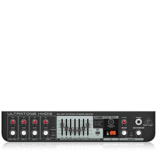 BEHRINGER Keyboard Amplifier, Black (KXD12) Pricepulse