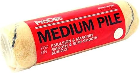 Prodec 9" x 1.75" Inch Medium Pile Roller Sleeves Refill Heads Covers for Walls, Ceilings, Smooth & semi-Smooth Surfaces Trade and DIY Emulsion & Gloss Paint - (3 Pack) - Image 3