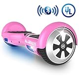MEGAWHEELS Hoverboard - UL Certified Self Balancing Hover Board with Bluetooth Speaker & LED Light