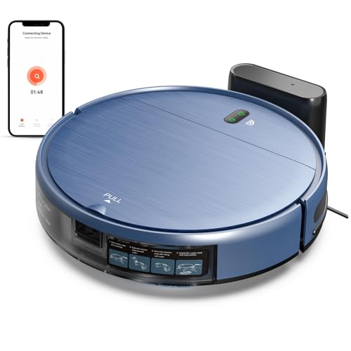 Photo 1 of *** SEE NOTEST**UMMUND Robot Vacuum and Mop Combo, 2 in 1 Robotic Vacuum Cleaner, with WiFi/App/Voice, Schedule Settings, Self-Charging, Ideal for Hard Floor, Pet Hair and Low Pile Carpet