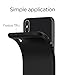Spigen Liquid Crystal Designed for Apple iPhone Xs Case (2018) / Designed for Apple iPhone X Case (2017) - Matte Black