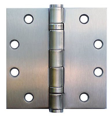 Set of 3 Hager ECBB 1100 Chrome Door Hinges 4.5