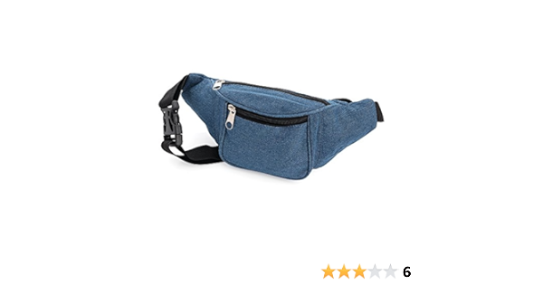 denim fanny pack amazon