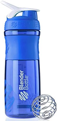 Shaker Bottle-Odor & Stain Resistant-100% BPA-Free Leak Proof,Fitness Sports Nutrition Supplements, Great for Mixing Protein Shakes, Juices(28oz) Sport,Camping,Travel,Yoga,Outdoor. (Blue)
