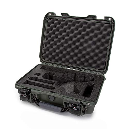 Nanuk 923 Ronin S Waterproof Hard Case with TSA Approved Travel Lock Latches, Custom Foam Insert for DJI Ronin-S Gimbal Stabilizer System - Olive