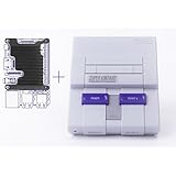 Kintaro Super Kuma 9000 - SNES Inspired Raspberry Pi Case with Functional Power &amp; Reset Buttons, LED and Custom Aluminum Heatsink (Raspberry Pi Model 3B)