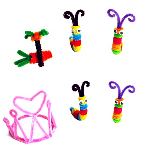 2 NUOLUX+Chenille+cleaners+Materials+100+Piece