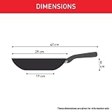 Tefal Comfort Max 28cm Stainless Steel Wok Thermo-Spot Induction Base view 2