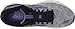 Brooks Womens Adrenaline GTS 19 Running Shoe - Black/Purple/Grey - B - 8.5