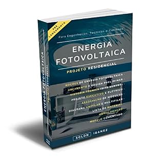 Livro ENERGIA FOTOVOLTAICA: Projeto Residencial