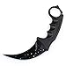 F-FORCE Stainless Steel Tactical Karambit Hawkbill Knife with Sheath and Cord (Star)