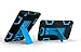 LG G Pad X 8.0 / G Pad III 8.0 Case,Rugged High Impact Hybrid Drop proof Armor Defender Protection Case Built in Kickstand for LG G Pad X 8.0 V521/G Pad III 8.0 V525 8-Inch Tablet (black+blue)