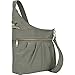 Travelon Anti-Theft Signature 3 Compartment Crossbody, Straight Pocket