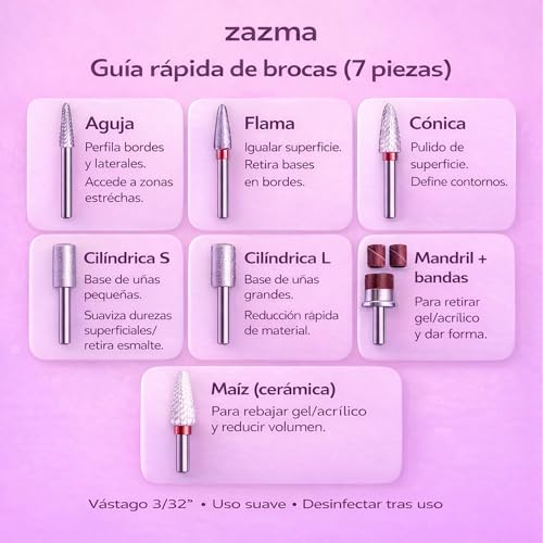 USB-C Rechargeable Nail Drill with Digital Display, 7 Bits and Bands