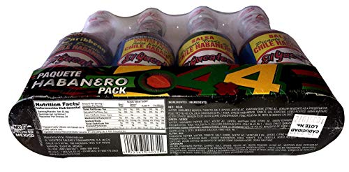 El Yucateco 4 Habanero Hot Sauces Gift Pack, 4 Items - //coolthings.us