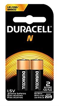 Duracell MN9100/E90/LR1 Medical Battery 1.5 V Card 2 Size N
