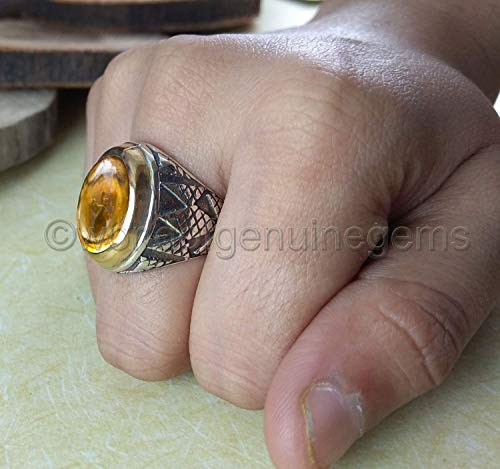 citrine ring, november birthstone ring 