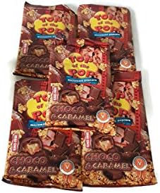 Microwave Popcorn Multipack | 5 x Choco-Caramel Popcorn | Perfect for Movie Night, BBQ, Parties or Snack Time! |
