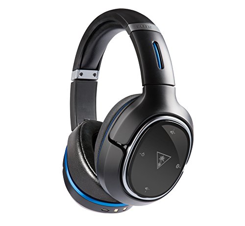 Turtle Beach Elite 800 Premium Wireless Surround Sound Noise Cancellation Gaming Headset for PS4 Pro/PS4/PS3, Black