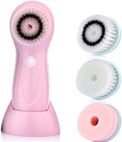 3 Heads/Set Multifunctional Electric Face Cleaning Tools USB Rechargeable Wash Face Cleaning Brush Machine Household