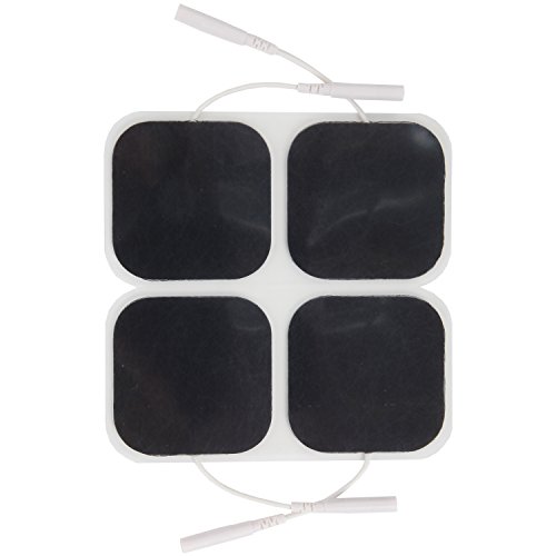 TENS unit Electrodes 2 X 2 Inch 40 pcs Premium TYCO Gel Electrode For