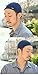 Muslim Kufi African Cap for Men, Knit Prayer Skull Cap & Handmade Beanie for Men of All Ages Black