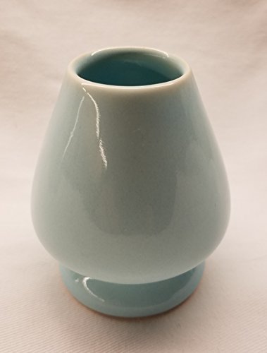 Matcha Whisk Holder For Classic Bamboo Chasen Ultimate Japanese Tea Accessory Light Blue